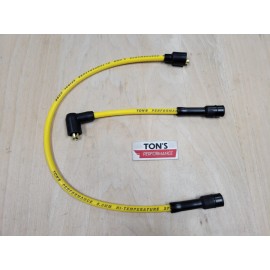 Ton's Yellow 8mm Spark Plug Wires Harley Touring 1986-2003 Sportster 86-03 XL