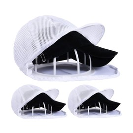 Baseball Cap Hat Washer for Washing Machine, Hat Cleaner for Baseball Caps, Hat Organizer/Cap Washer for Dishwasher, Washing Hat Rack Hat Holder, Laundry Tools Accessories - Size: 3 PACKS