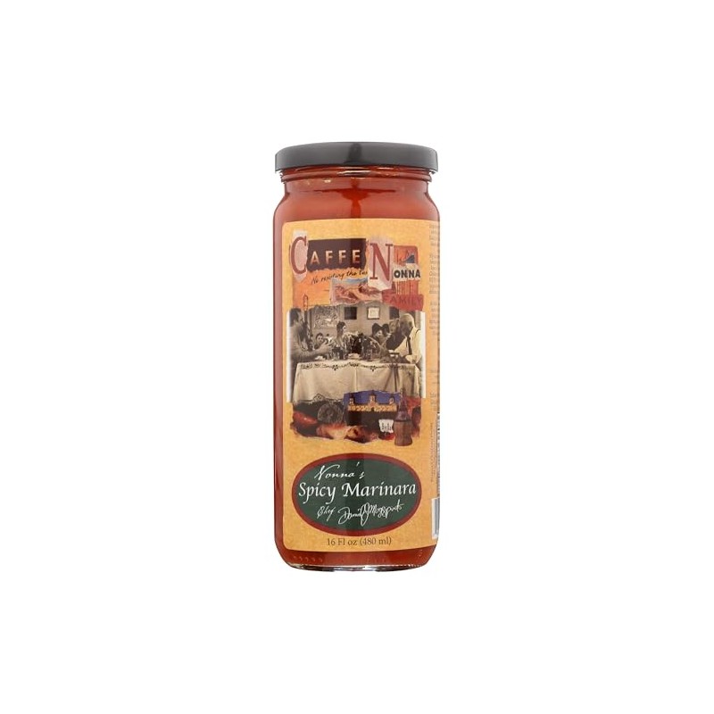 NONNAS GOURMET Spicy Marinara Sauce, 16 FZ