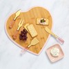 Paris Hilton Charcuterie Board and Serving Set, Bamboo Serving Board,