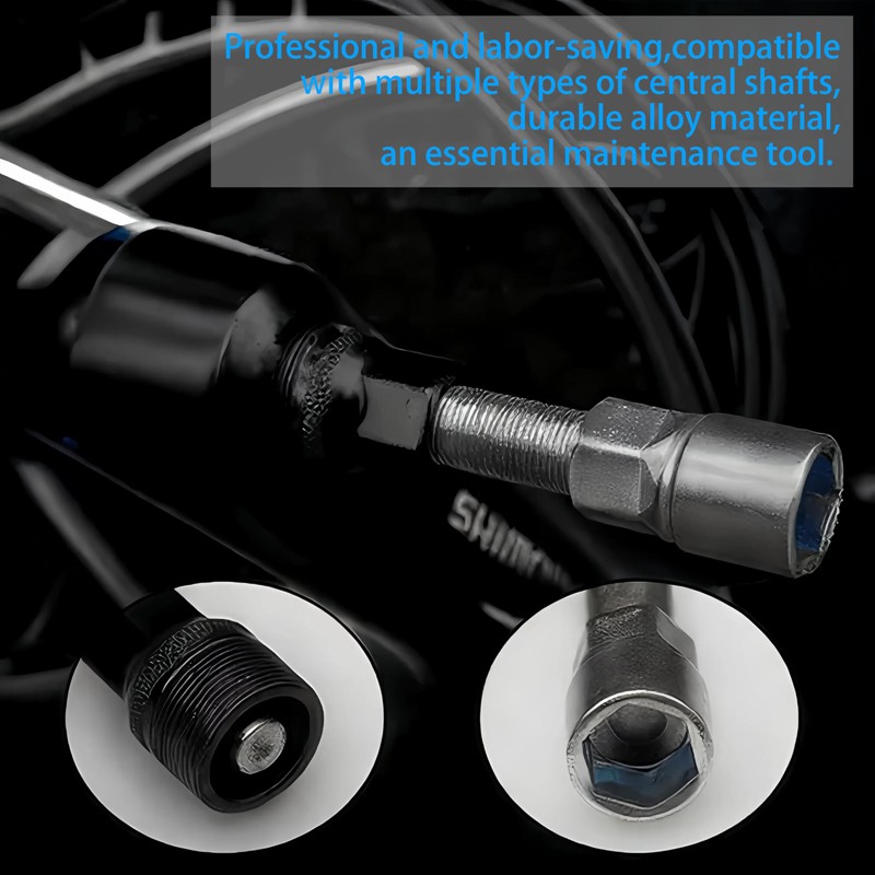Bicycle Bottom Bracket Remover, Tool Crank Puller Remover, Bottom Bracket