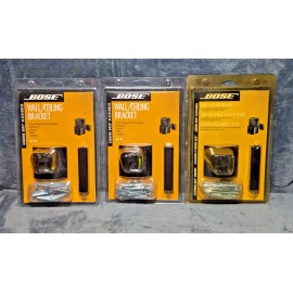 For Bose Bose Accessories UB-20B Wall Ceiling Speaker Bracket Black Set Of 3
