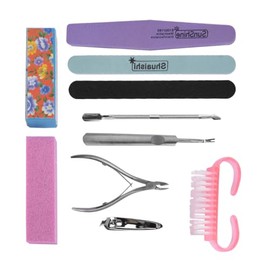 Nail Art Buffer, Lima de esponja para lijado de uñas Buffer Polish Manicure Pedicure Professional Tool Set 10Pcs/Pack