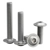 Rounded Head Screw with Flange and Hexagon Socket (ISK) According