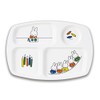 Kanto Plastic Industries Miffy Square Lunch Plate, Length 11.0 inches