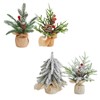 Desktop Xmas Tree Small Simulation Tabletop Decorative Xmas Trees for