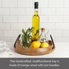 Gourmet Basics by Mikasa Knox Mango Wood Serving Bowl Coffee