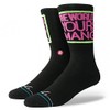 Stance Patrick Martinez Neon Crew Socks - Black Large