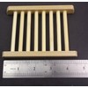 2-Pack Bamboo Soap Tray Set - Self-Draining Wooden Soap Holder