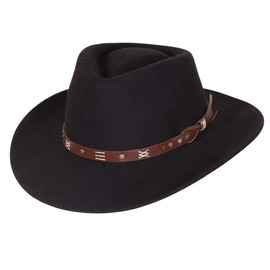 Scippis Hat-312818 Cowboy Hat, Black, M (56/57)
