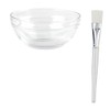 MERRYHAPY Facial Mask Bowl Brush Set 12pcs Clay Mask Applicator Gentle Brush for Even Application