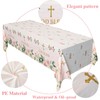 Makarios 3 Pcs. Baptism Tablecloth, God Bless Tablecloth, Cross Tablecloth,