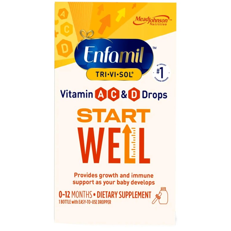 Enfamil Tri-Vi-Sol Vitamin A, C & D Multi-Vitamin Drops for