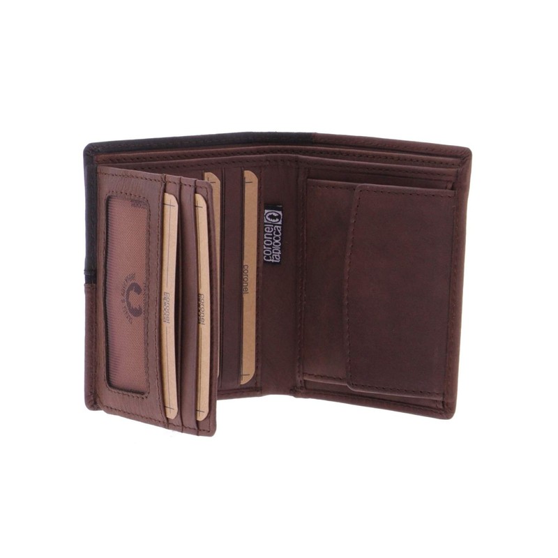 Coronel Tapiocca Wallet Portemonnaie Alejandro Portmonee Herren-Geldbörse Herren, Braun