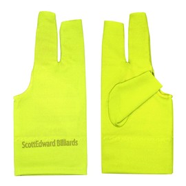 PolyMath Billiard Gloves Set of 10 3-Finger Snooker Gloves, Pool Cue Gloves, Spandex Lycra, for Left or Right Hand, Men and Women