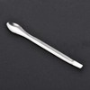 uxcell Micro Scoop 105mm Stainless Steel Reagent Sampling Lab Spoon
