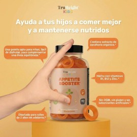 TruHeight Gummies – Gomitas Infantiles (2 años en adelante), con Vitaminas y Minerales, Sabor Natural. Suplemento.
