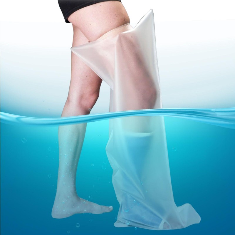 AquaShield Waterproof Full Leg Cast & Bandage Protector - Adult