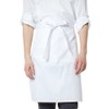 White waist apron half apron chef kitchen chef pastry apron