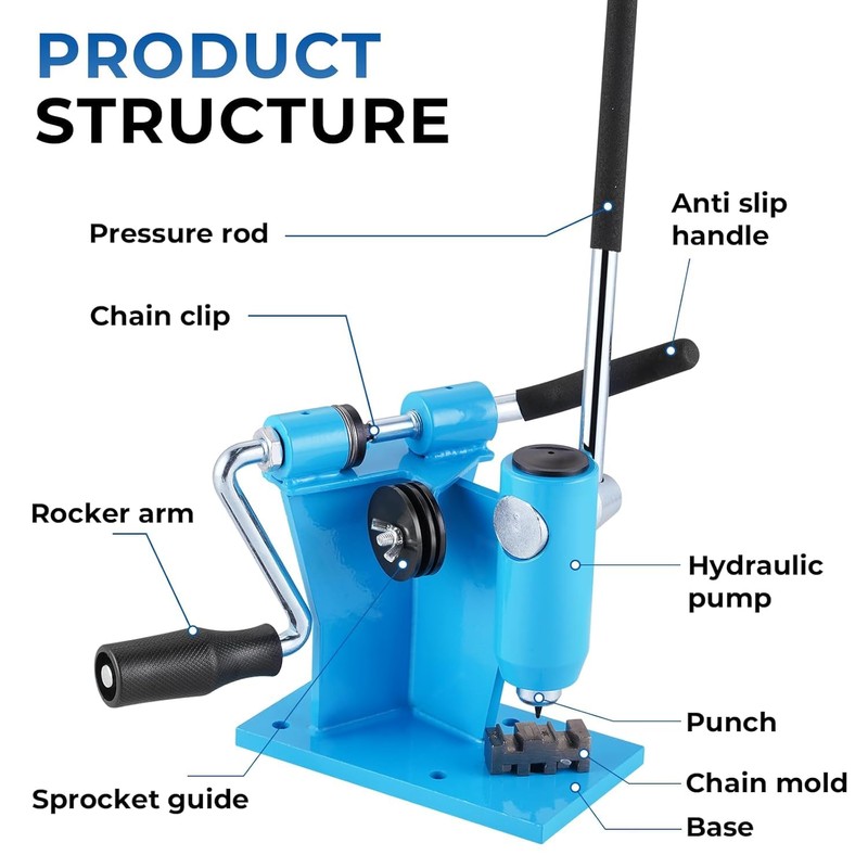 MaldHau Chainsaw Chain Breaker and Spinner 2-in-1 Chainsaw Chain Breaker
