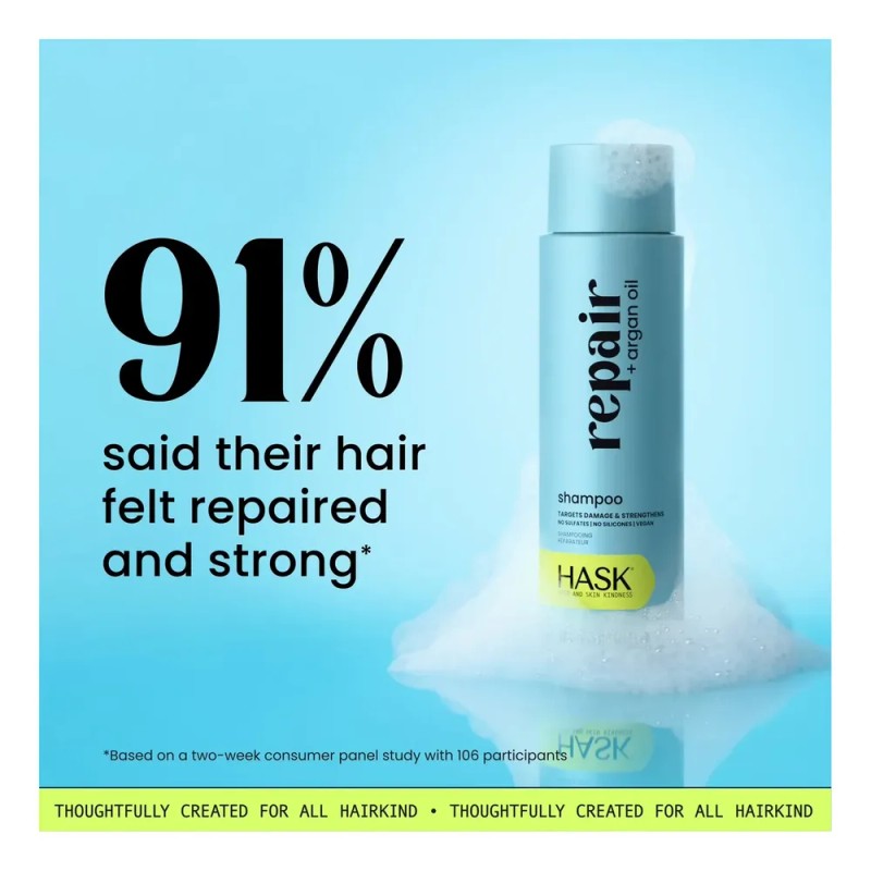 Hask - + Argan Oil Shampoo 473ml - 473ml -