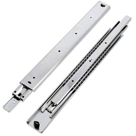 Heavy Duty Ball Bearing Drawer Runners, Under Stairs Storage Drawer Slides (900mm)
