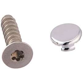 Delta RP60146 Pilar Spout Screw and Button Cover, Chrome