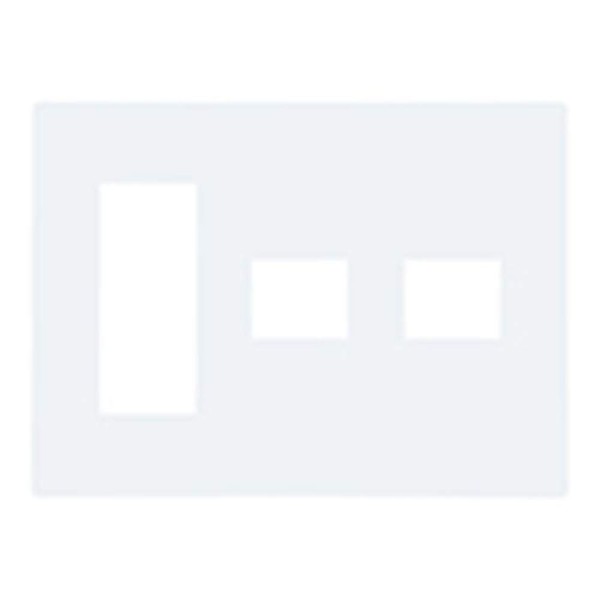 Panasonic WTL7075WK Outlet Plate for 5, Matte White