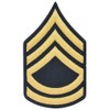 Army Sergeant First Class SFC E7 Cloth Rank for ASU
