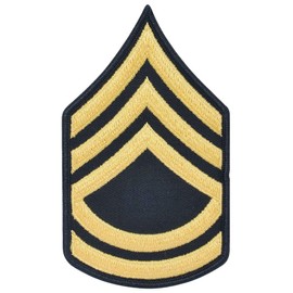 Army Sergeant First Class SFC E7 Cloth Rank for ASU Size Female