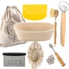 Rattan Bread Proofing Basket Set Sourdough Bannetons Proving Basket Bread