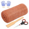 Copper Mesh Roll Kit 19.69 FT Reusable Copper Mesh Mice