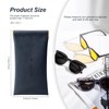 V-LAFUYLIFE Glasses Case Soft 2 Pack - Portable Leather Squeeze