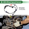 Motoforti ABS Wheel Speed Senor ABS Sensor Anti-lock Braking System