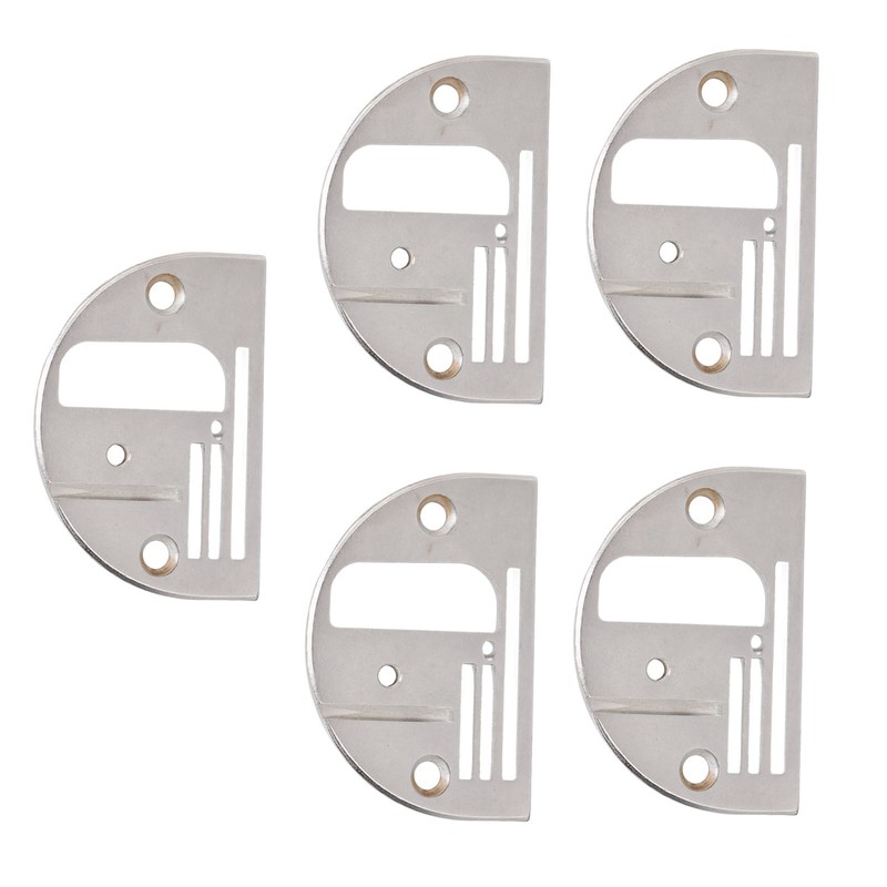 5 Pcs Industrial Sewing Machine Needle Plate High Hardness Rustproof