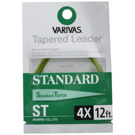 VARIVAS TL-15 Harris Tapered Leader Standard ST 12ft 4X