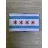 Unbranded TACTICAL CHICAGO FLAG EMBROIDERED 3" X 2" PATCH WITH