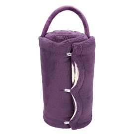 Department 56 Snowpinions Sanrio Kuromi Holding Berries Throw Blanket, 45 by 60 Inch, Multicolor