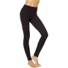 No Nonsense Women's Ponte Knit Pintuck Legging, Black, M 8-10