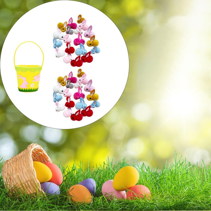 Harilla Osterkorb Aufbewahrungskorb vielseitig Leichtes Osterdekoration behandeln Goody -Korb für