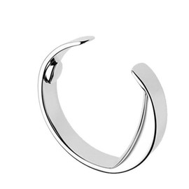 Anti Schnarch Ring für den Finger, Schnarchring hilft gegen Schnarchen, Akupressurring für ruhigen Schlaf, mit Akupressur Druckpunkt, Schnarchen Stopper, Silber, Medium