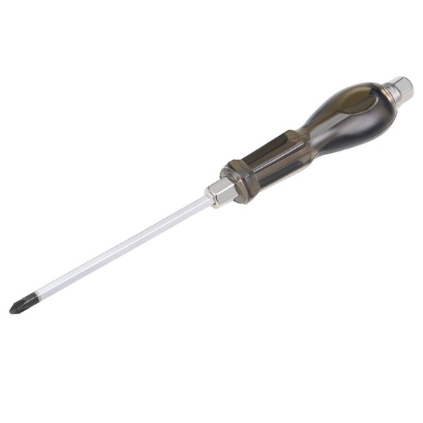 uxcell #2 Phillips Impact Screwdriver, 6-Inch Cross Point Key-stone Demolition