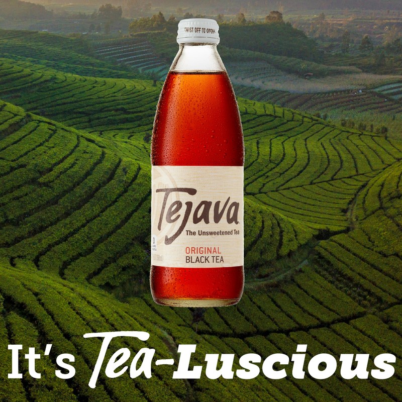 Tejava Tejava Original Unsweetened Black Iced Tea, 24 Pack, 12oz