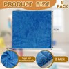 CODOHI 8 Pcs Large Microfiber Cleaning Cloth, 15.75"x15.75" Washable Reusable