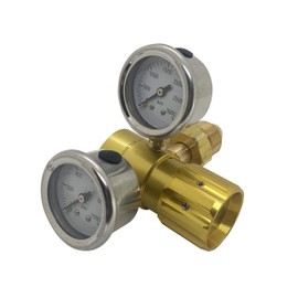 Preece Precision High Performance Compact Aluminum Nitrogen Regulator 0-600PSI for HVAC PURGING TIRES SHOCKS and many other applications