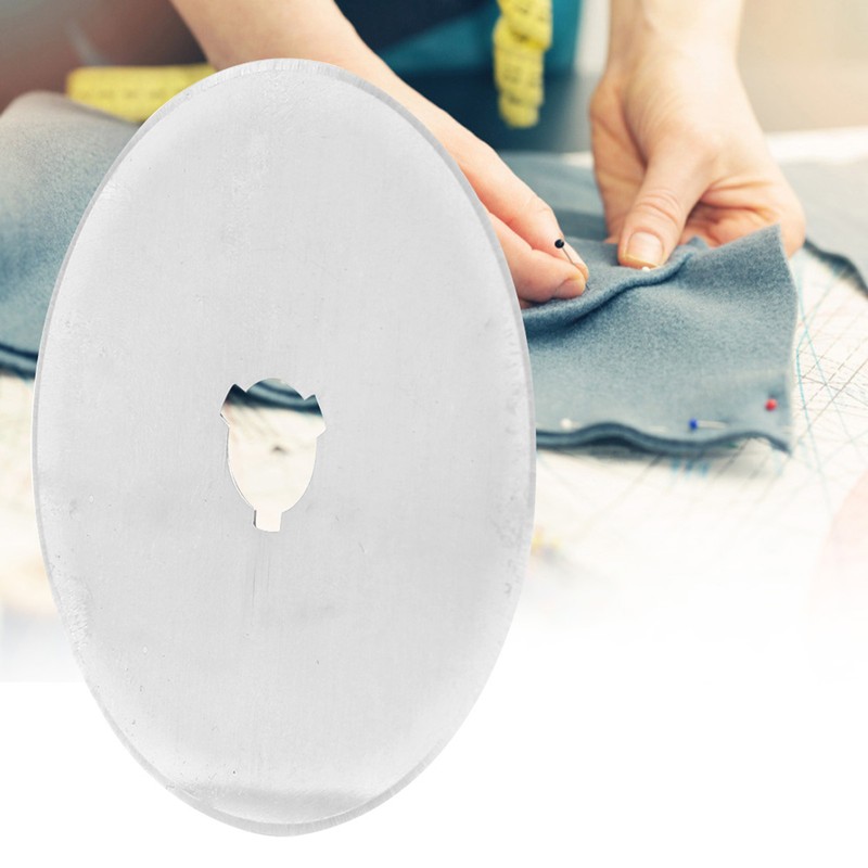 10Pcs Roller Wheel Round Knife Blade SKS-7 Cloth Paper Cutter