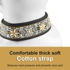 KUWAN Saxophone Neck Strap Soft Sax Leather strap Padded for