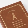 Midori 12863006 Notebook, Diary, Skima, Ruled, Brown