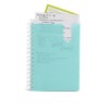 Poppin Spiral Notebook, 1-Subject College Ruled Notebook, Translucent Front Cover