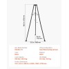 500 Lbs Load Capacity Manual Winch Tripod Deer Hoist Lift